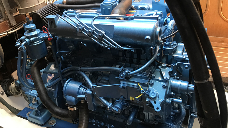 Nanni Diesel Engine installation